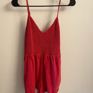 Target wild fable red romper